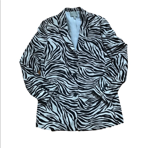 ASOS Zebra Print Blazer - Picture 1 of 4
